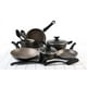 thumbnail image 1 of Batería de Cocina Cinsa Magnífica Onix 12 Piezas Antiadherente Tipo Roca, 1 of 3