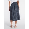 thumbnail image 4 of Time and Tru Women's Smocked Skirt, Sizes XS-XXXL, 4 of 6