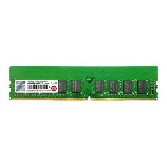 Transcend - DDR4 - module - 8 Go - Variateur 288 Broches - 2133 MHz / PC4-17000 - CL15 - 1,2 V - Non Tamponné - ECC