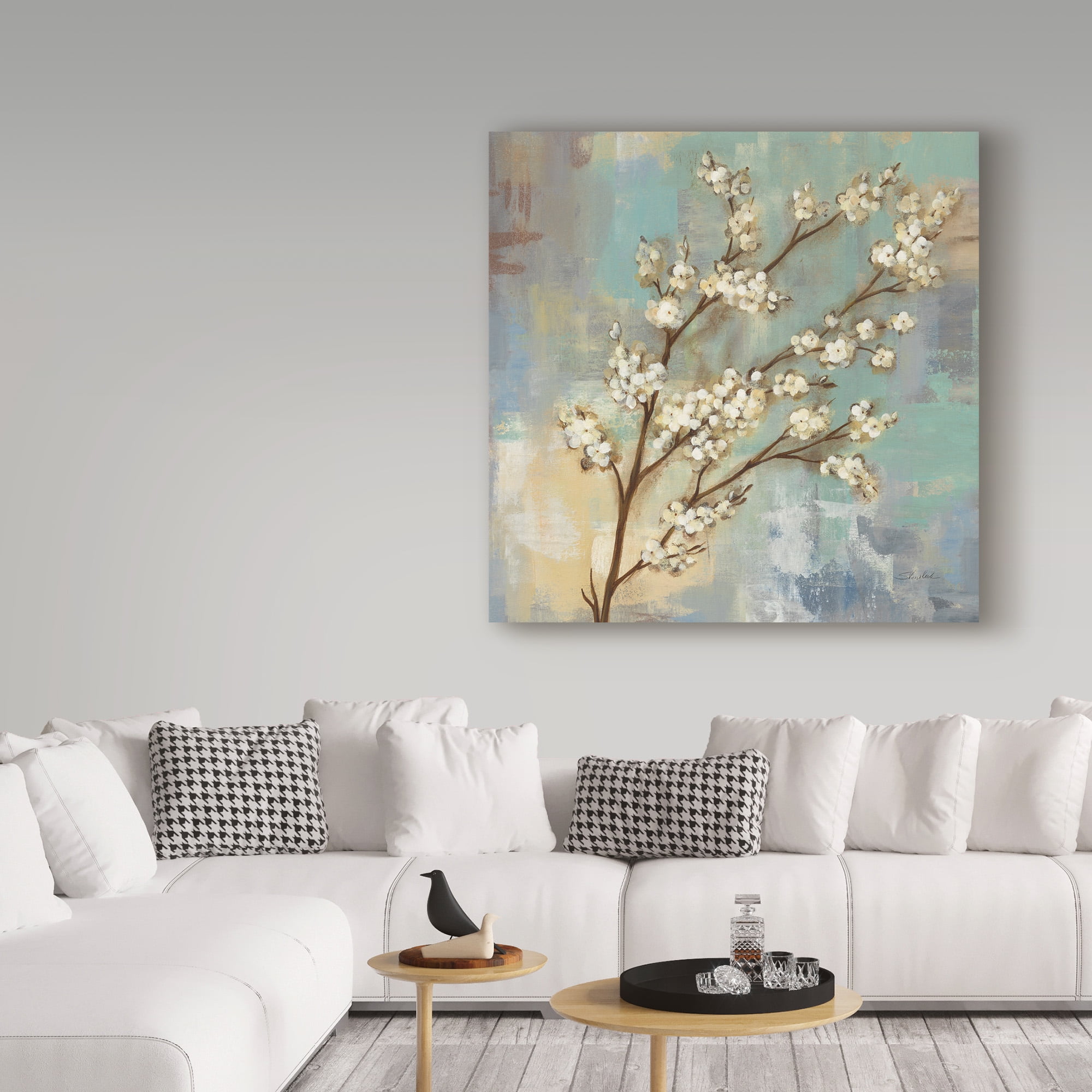 Trademark Fine Art 'Kyoto Blossoms I' Canvas Art by Silvia Vassileva