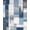 Blue, Pattern 1, variant on ODIKA 4'x6' Machine Washable Non-Slip Area Rug, Urban Maze Contemporary Grid Design for Stylish Living High Traffic Rug, Gray, 138388