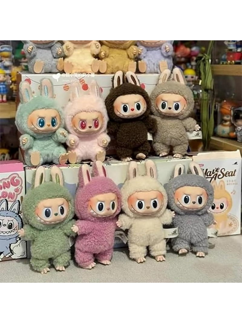 La The Monsters Exciting bubu Face Iabubu Plush Keychain Plush