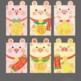 thumbnail image 5 of Nouvel An Chinois Paquet Rouge Enveloppe 2019 Année du Cochon 6 Dessins 6 pcs, 5 of 5