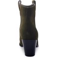 thumbnail image 3 of Kenneth Cole New York Womens Kara Suede Pointed Toe Ankle Boots, 3 of 3