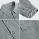 thumbnail image 5 of Tops Retro de Otoño Para Hombre, Chaqueta Con Botones de Pana, Manga Larga, A Rayas, Informal, Vintage, Con Doble Bolsillo, Camiseta de Trabajo Odeerbi  ODB181851, 5 of 5
