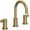 Antique Gold, variant on Rohl Tenerife Widespread Lavatory Faucet With C-Spout in Antique Gold - TE08D3LMAG
