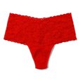 thumbnail image 3 of Hanky Panky Plus Size Retro Lace Thong (9K1926X),Red, 3 of 4