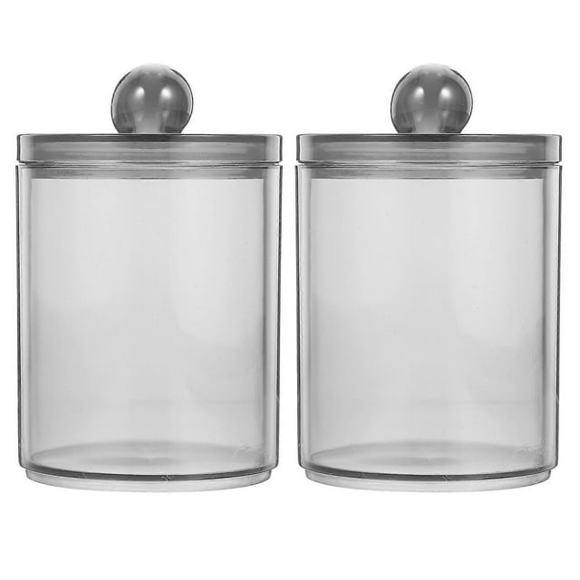 Here's a refined and engaging product description for your **Clear Cotton Swab Holder with Lid**:\n\n \n\n### **2pcs Clear Cotton Swab Holders with