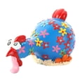 thumbnail image 2 of Figuras de pollo decorativas y creativas, estatuas de pollo para del hogar y el patio trasero azul, 2 of 8