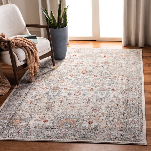 Safavieh Martha Stewart Dacota Oregon Area Rug, Gray/Ivory, 6'7" x 9'