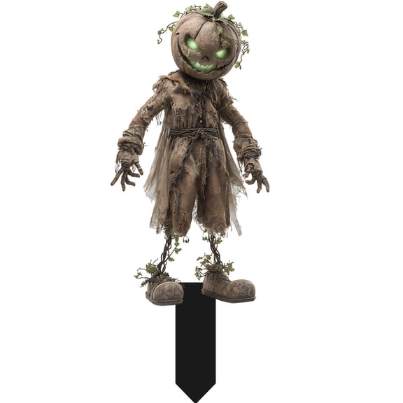 Halloween Yard Decoration 7.87 Inch Single Pack 2D Scary Spooky Outdoor Lawn Decoration