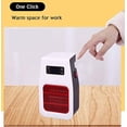 thumbnail image 3 of XUANYI-Heater Multifunctional Heater Home Office Small Table Heater Defrost Heater 19*11.5*8Cm Black And White 1 Piece, 3 of 5