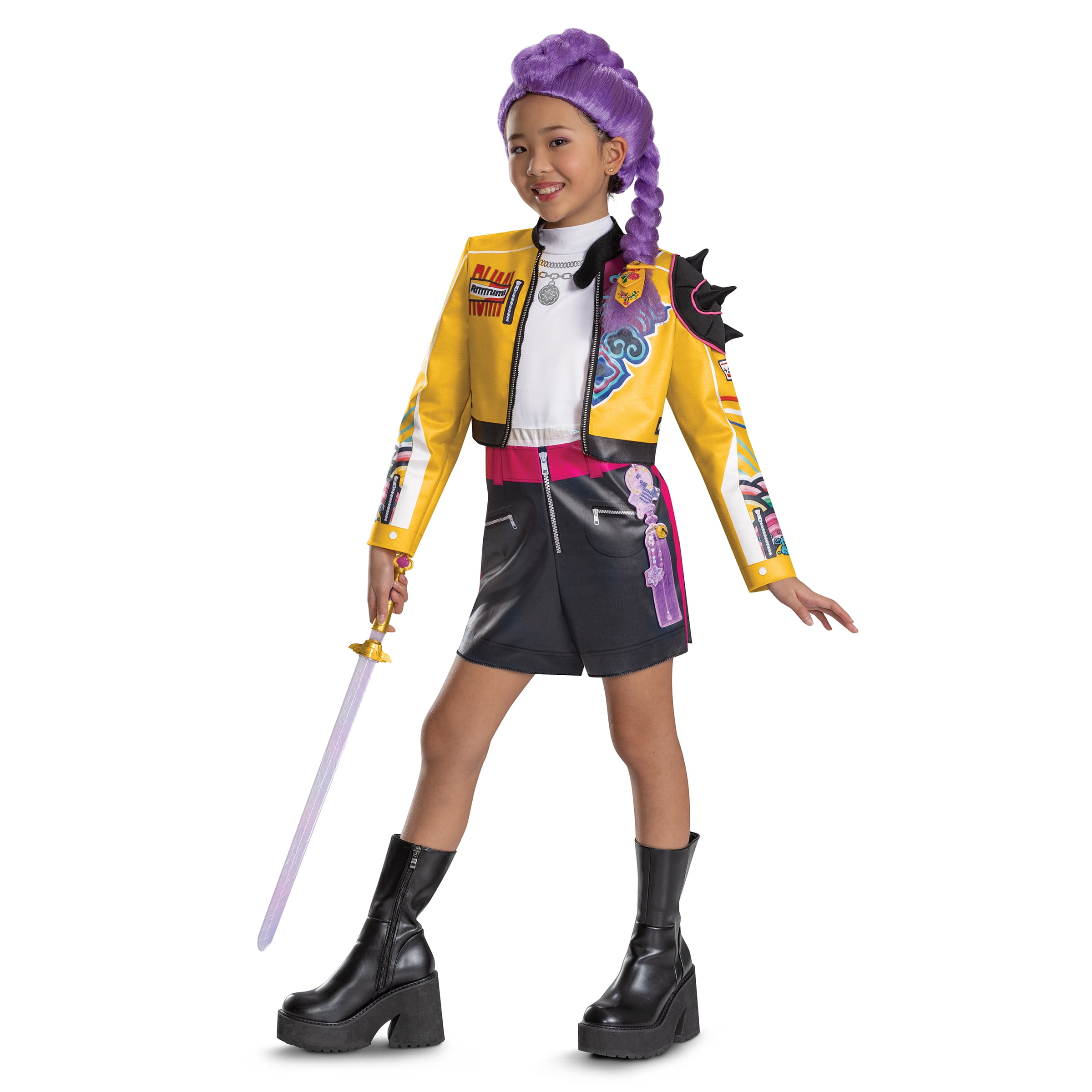 Netflix K-Pop Demon Hunters Rumi Halloween Costume Wig for Children, by Disguise