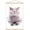 Premium Print and Beechwood Hanger Bundle, variant on Cat - Funny Face Wall Poster, 14.725" x 22.375"