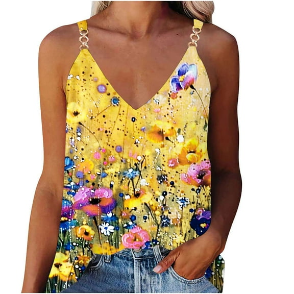 Plus Size Sexy Summer Tops For Curvy Women Cotton Tank Top Women Loose Women Tunic Tops Dressy Casual White V Neck T Shirts Women Cotton