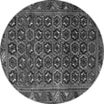 thumbnail image 1 of Ahgly Company Indoor Round Persian Gray Traditional Area Rugs, 8' Round, 1 of 1