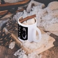 thumbnail image 5 of 3dRose, Tan and Black Pet Pug Four Times on Page Close Up to Create Pattern , 11oz Mug, 5 of 7