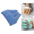 thumbnail image 6 of Fingers Cushion Caring Accessory Absorpt Comfortable Moisture Sweat Cushion for Bedridden Patients - Blue, 6 of 10