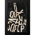 thumbnail image 2 of Urban, Mary 11x14 Black Modern Framed Museum Art Print Titled - Type Abstraction II, 2 of 5