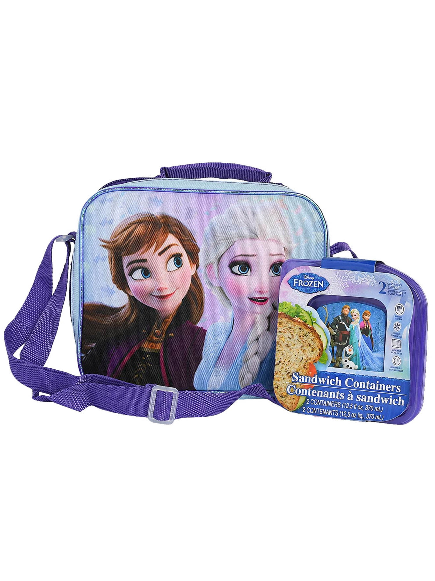 frozen lunch bag and bottle set