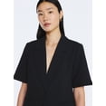 thumbnail image 4 of Scoop Women's and Women's Plus Short Sleeve Boxy Blazer, Sizes XS-4X, 4 of 6