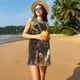 thumbnail image 3 of Balery desert Man Shepherd Dog Vestidos de verano para mujer con estampado: vestido holgado sin mangas, vestido playero informal y cómodo para días calurosos., 3 of 7