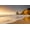 Unframed, variant on Art.com Golden Reflections of the Cliffs on Praia Da Ursa Beach Bathed by Ocean at Sunset, Cabo Da Roca Photographic Print by Roberto Moiola, Brown Frame Wall Art, 44" x 32"