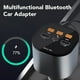 thumbnail image 4 of Cargador Retráctil para Coche, Adaptador de Transmisor FM con Bluetooth, Cargador para Coche con Llamadas Manos , Cargador Rápido de Teléfono para Coche 5 en 1, 4 of 5