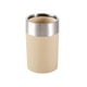 thumbnail image 1 of Vaso Namaro Design acero inoxidable PVC color caramelo, 1 of 1