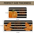 thumbnail image 6 of Fall Kitchen Rugs and Mats Set of 2,Farmhouse Style Rustic Kitchen Mat for Floor, Non-Slip Washable Kitchen Sink Mats Holiday Kitchen Decor Doormat(17x30Inch)+Runner Rug(17x47 Inch), 6 of 6