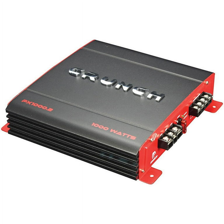 Crunch PX-1000.2 Car Audio Stereo Amplifier | 2 Channel A/B