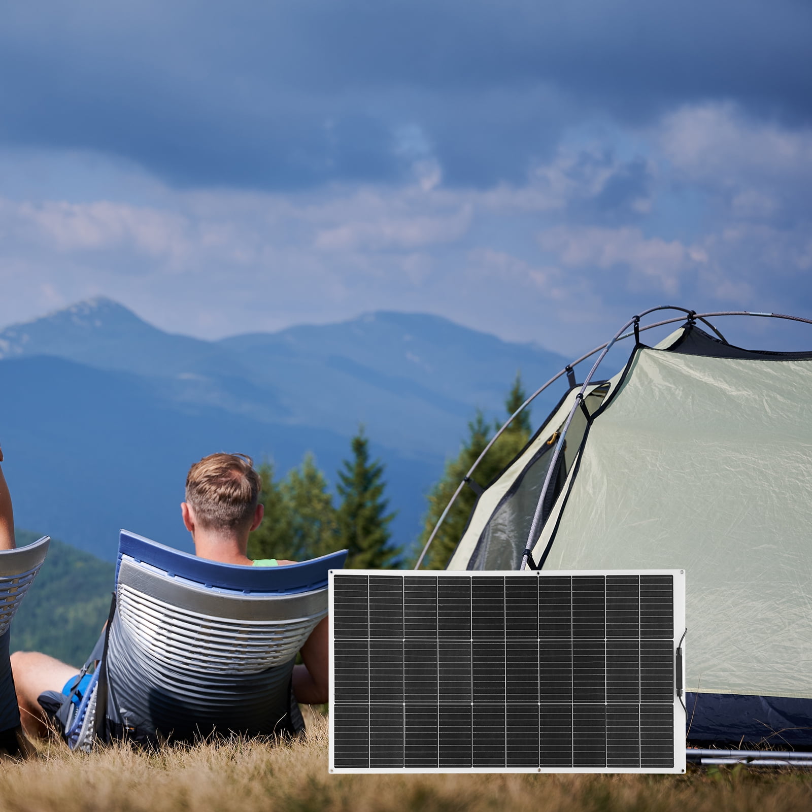 XINPUGUANG 100W 12V Flexible Solar Panel for RV Boat Camping and Off-Grid Systems