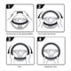 thumbnail image 3 of Car Steering Wheel Cover Breathable Anti Slip For, 3 of 5