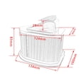 thumbnail image 2 of Motorcycle Air Filter Cleaner ,Replacement, High Performance, Accessories ,Spare Parts for 2013-2015 Z750 2004-2012, 2 of 7