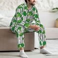 thumbnail image 7 of Pofeuu Broccoli 2 Print Men's Long Sleeve Pajama Set Pijamas Para Hombres Pijamas Para Hombres Mens Pajamas Set-X-Large, 7 of 7