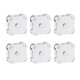 thumbnail image 3 of 10 series de 15 mm de coser magnética Bolsa Cierres para coser / Craft / Ropa / bolsa / Scrapbooking (plata) HOMEMAXS mx1577692, 3 of 5