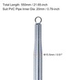 thumbnail image 2 of Unique Bargains PVC Spring Bender 15.5mm OD 550mm Long Bending Spring Conduit PVC Spring, 2 of 6