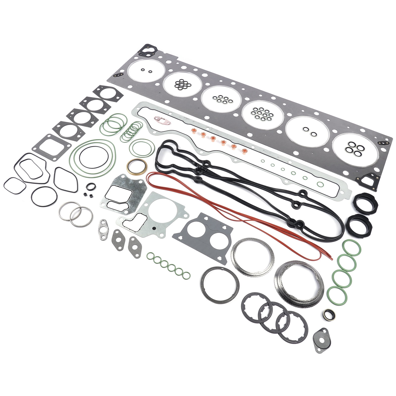 GELUOXI Upper Cylinder Head Gasket Kit for Cummins ISX ISX15 QSX Diesel Engine Parts 4376104, 2881767, 4352146