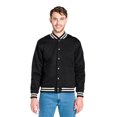thumbnail image 1 of Chamarra Mezclilla Bomber Capitonada Hombre Oggi, 1 of 5
