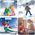 thumbnail image 2 of Calcetines de esquí para niños, calcetines de esquí para niños, calcetines de ciclismo para patinaje en invierno, calcetines térmicos cálidos para nieve, experiencia incomparable, 2 of 7