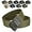 A, variant on Exteriorm-U Belt, 1.5 Nylon Ratchet Tactical Work Belt with Adjustable Release Buckle for Outdoor, Hiking