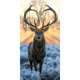 thumbnail image 2 of Cuadros Decorativos 5D bricolaje taladro redondo completo diamante pintura ciervo Animal hogar pared arte artesanía regalo Tmvgtek embutido en tela, 2 of 9