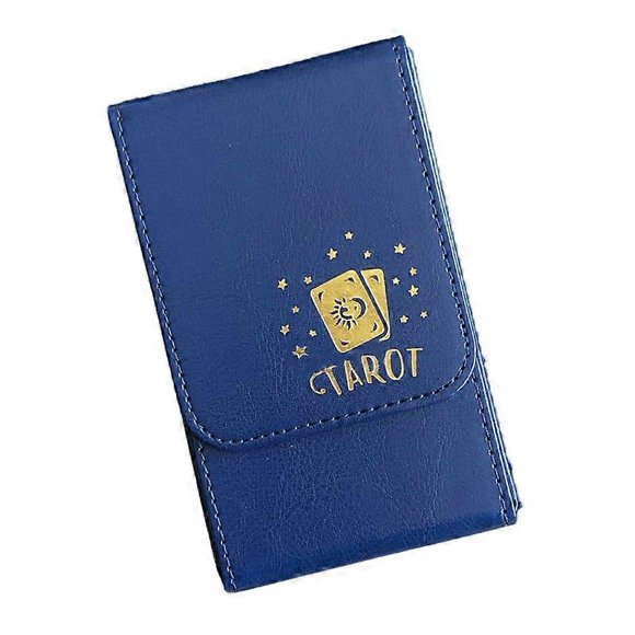 Capacity Tarot Cards Box PU Leather Tarot Case Container Collection CCG MTG Board Game Card Sleeve Holder Box