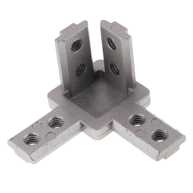 S SERENABLE Fixing Brackets Inner Corner Connector 90 Degree Aluminum Fixing Joint Industry