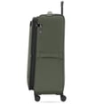 thumbnail image 4 of SWISSGEAR Stride Expandable Large Checked Spinner Luggage, Olive Green, 8 Wheels & Built-in TSA Lock, 4 of 21