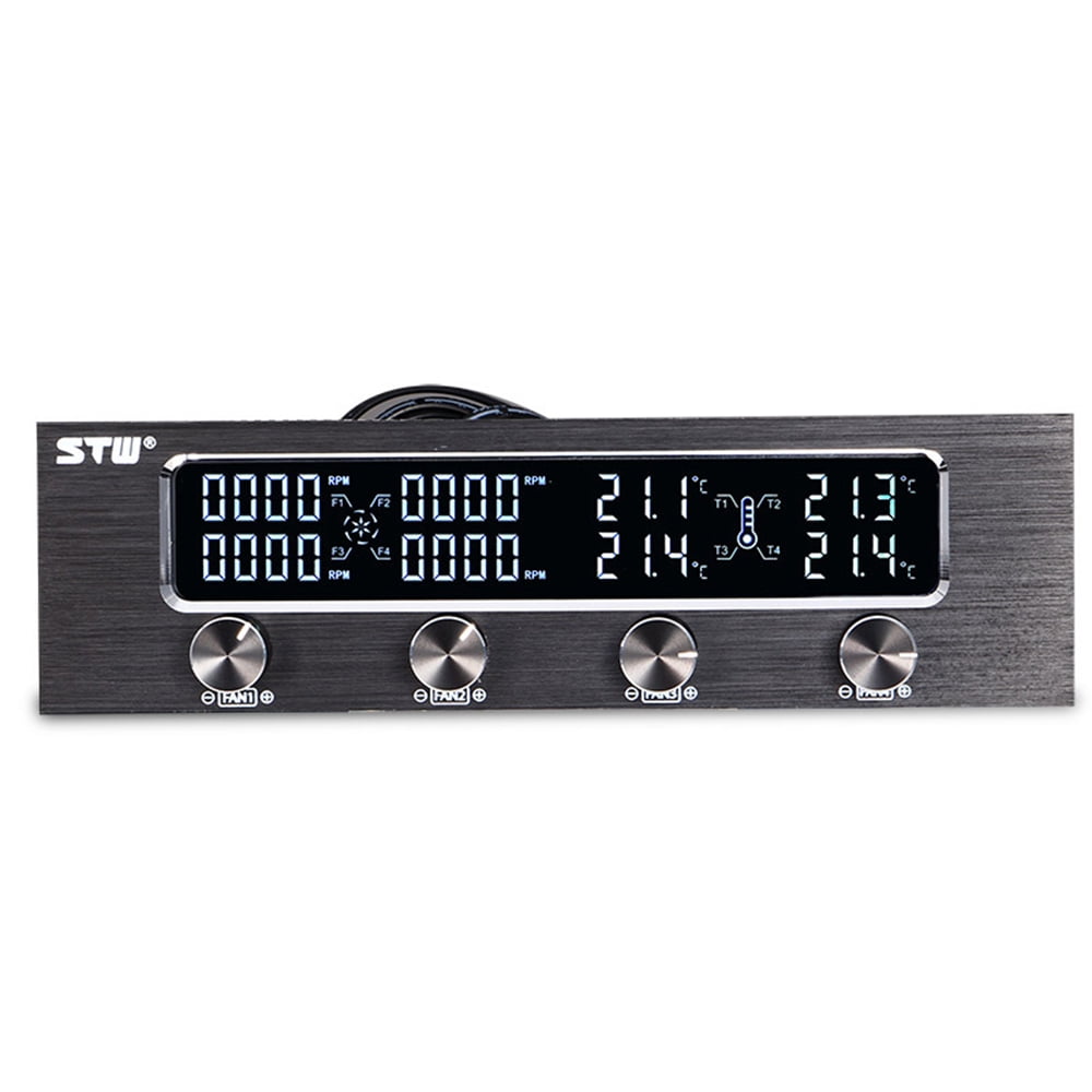STW MultiFunction PC CPU 4 Channel Fan Controller