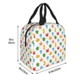 thumbnail image 4 of Kdxio Undersea Animals Print Insulated Lunch Bag,Reusable Tote Lunch Box for Women Men,Leakproof Cooler Lunch Bags for Work Office Travel Picnic, 4 of 6