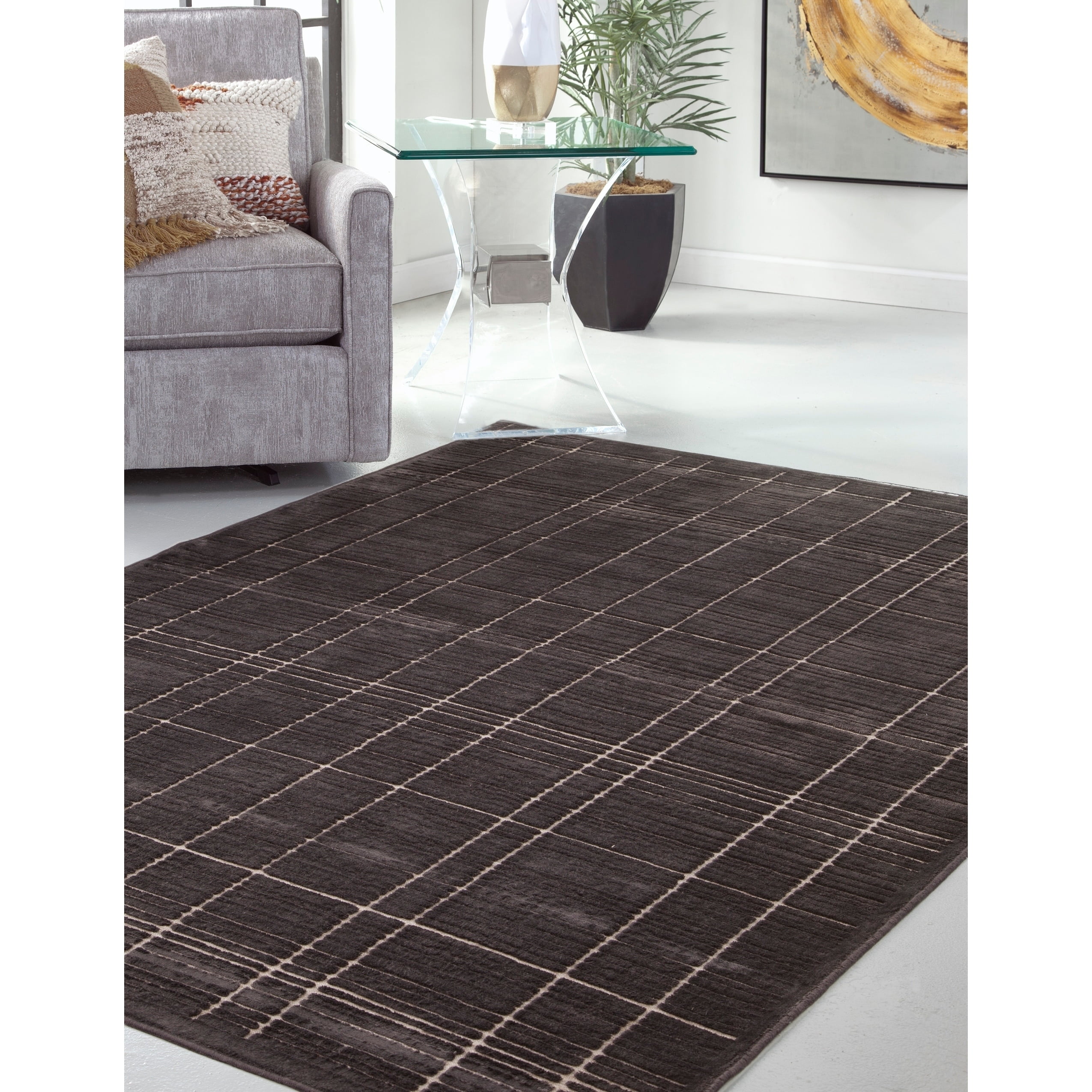 Greyson Living Sakeri Chocolate Ivory Area Rug By 5 3 X 7 6 Greyson Living Sakeri Chocolate Ivory Area Rug By 5 3 X 7 6 Com