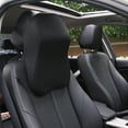 thumbnail image 6 of Tektrum Orthopedic Luxury Headrest Neck Pillow for Car - Thick 3D Design Fit Body Curve & Major Car Seat - Neck & Back Pain Relief, Improve Posture, Washable Cover - Black (QFC-016-A-BLK), 6 of 6