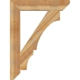 thumbnail image 3 of Ekena Millwork 6"W x 36"D x 48"H Balboa Slat Rough Sawn Bracket, Western Red Cedar, 3 of 4